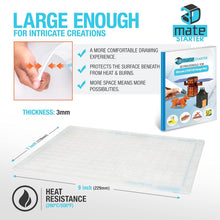 3D Pen Filament with Silicon Design Mat and Compatible Stencils Book with 11 Templates - 1.75mm PLA Plastic Refills - 360 Feet of Assorted Filament for 3D Drawing and Doodling