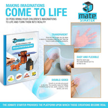 3D Pen Filament with Silicon Design Mat and Compatible Stencils Book with 11 Templates - 1.75mm PLA Plastic Refills - 360 Feet of Assorted Filament for 3D Drawing and Doodling